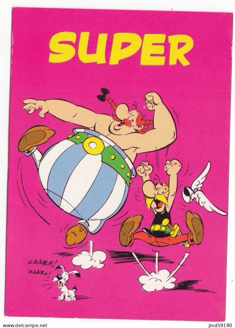 CP Neuve - ASTERIX OBELIX Et IDEFIX " SUPER " GOSCINNY Et  UDERZO De 1999 - Fumetti