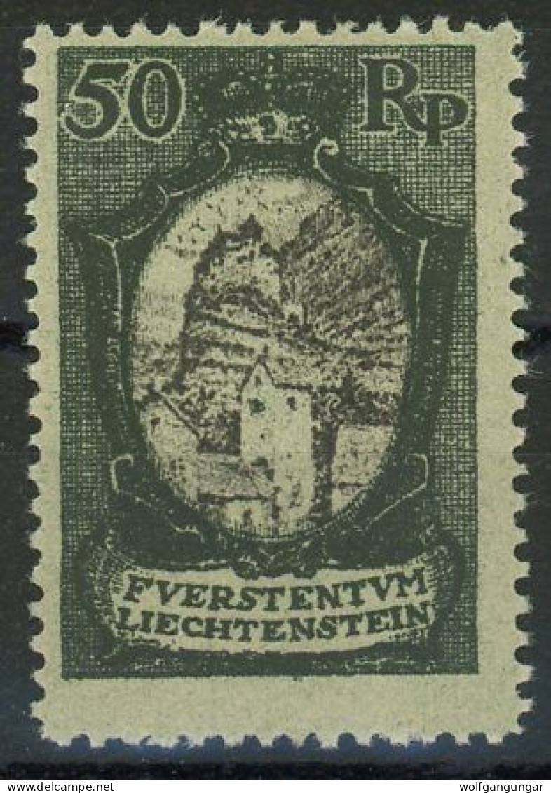 Liechtenstein 1921 Michel Nummer 58 Gefalzt - Gebraucht