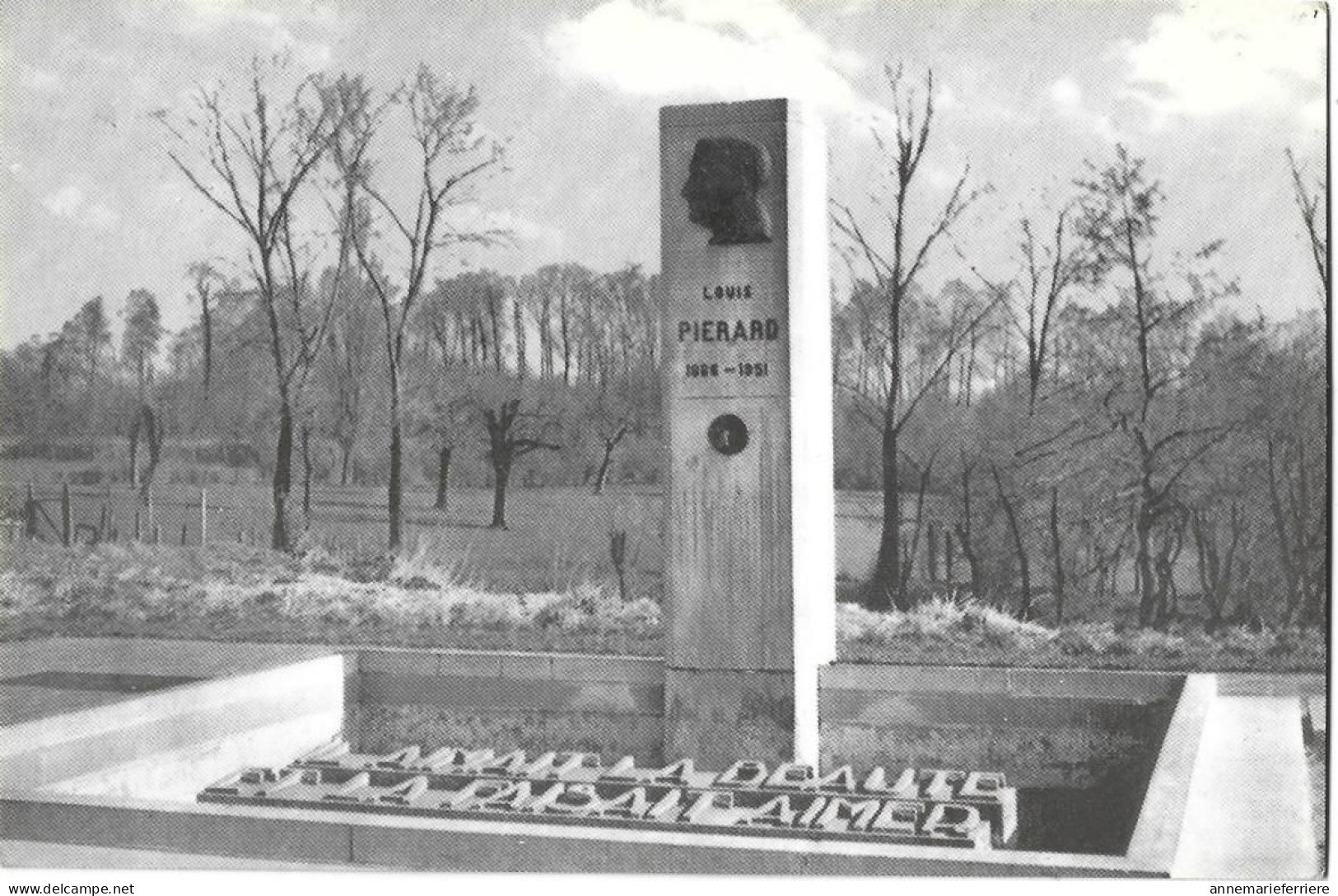 Syndicat D'initiatives Frameries 1998 Frameries ( Monument Louis Pierad ).collect Mr.c.Benfait - Frameries