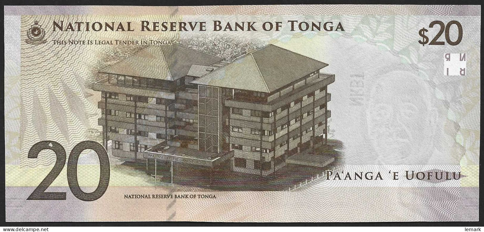 Tonga 20 Paanga 2023 P53 UNC - Tonga