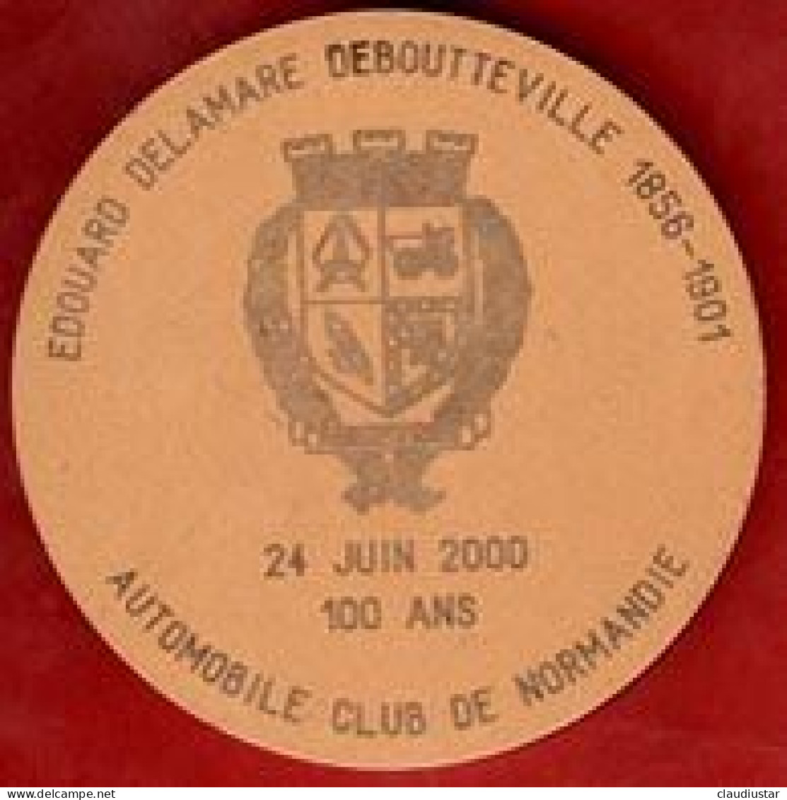 ** MEDAILLE  100  ANS  AUTOMOBILE  CLUB  De  NORMANDIE ** - Autosport - F1