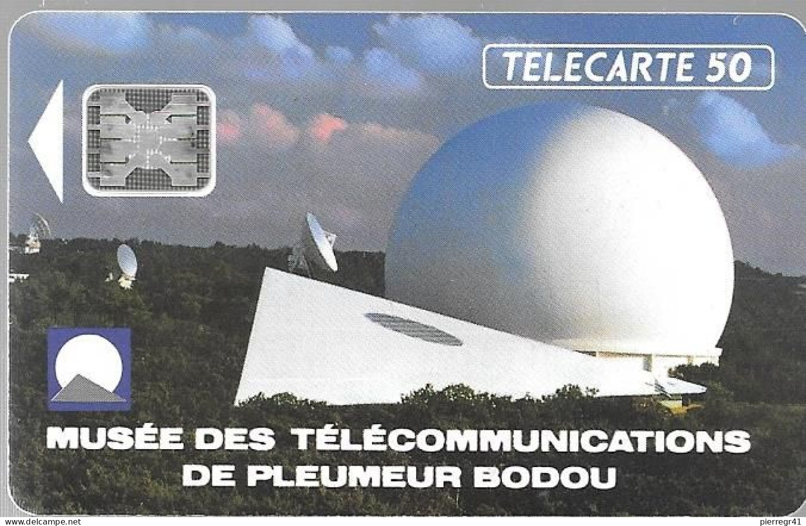 CARTE-50U-PUCE -F269A.520-04/92-PLEUMEUR  BODOU-V°5Ge 39609-Utilisé-TBE - 1992