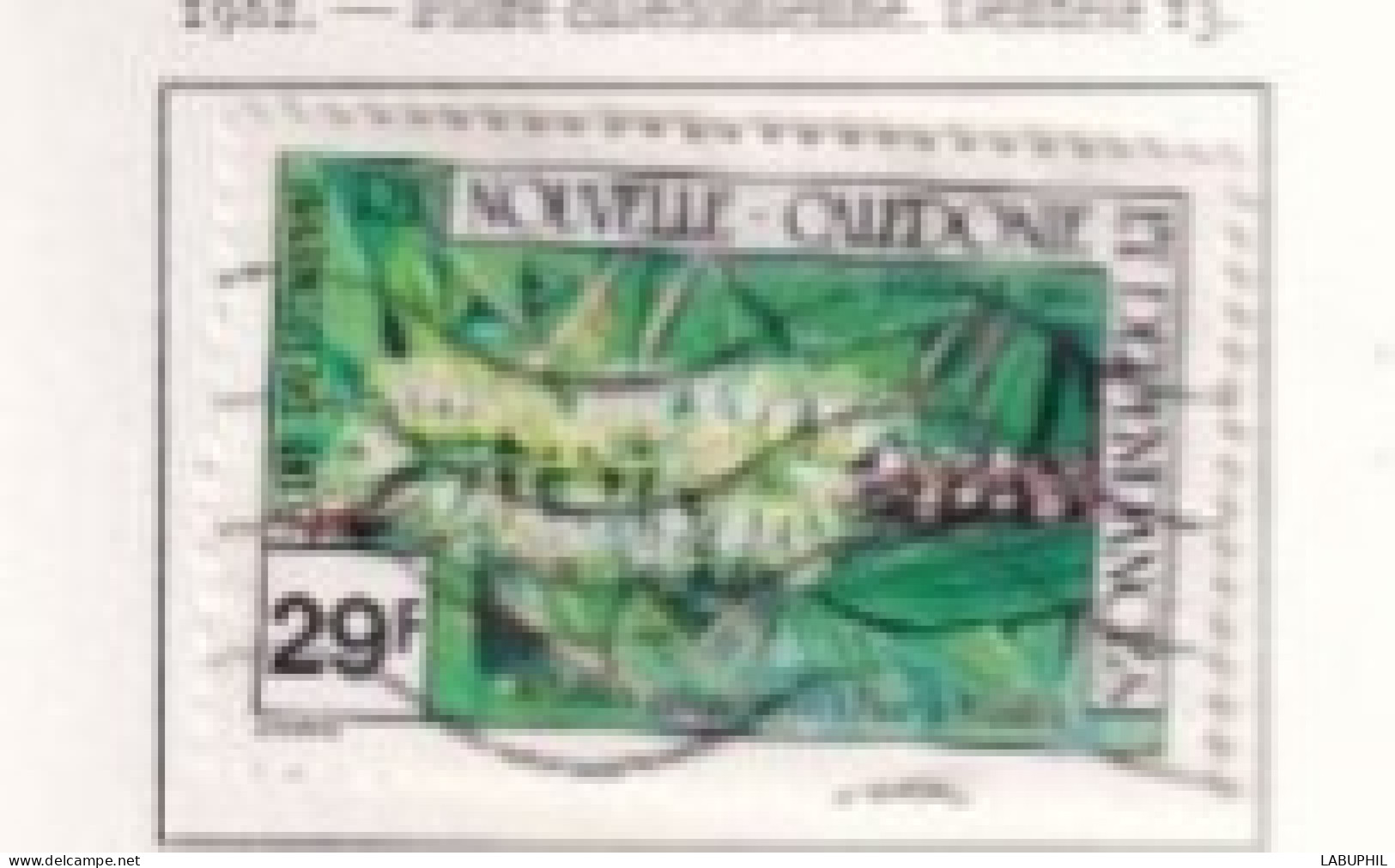 NOUVELLE CALEDONIE Dispersion D'une Collection Oblitéré Used  1982 Fleur - Used Stamps