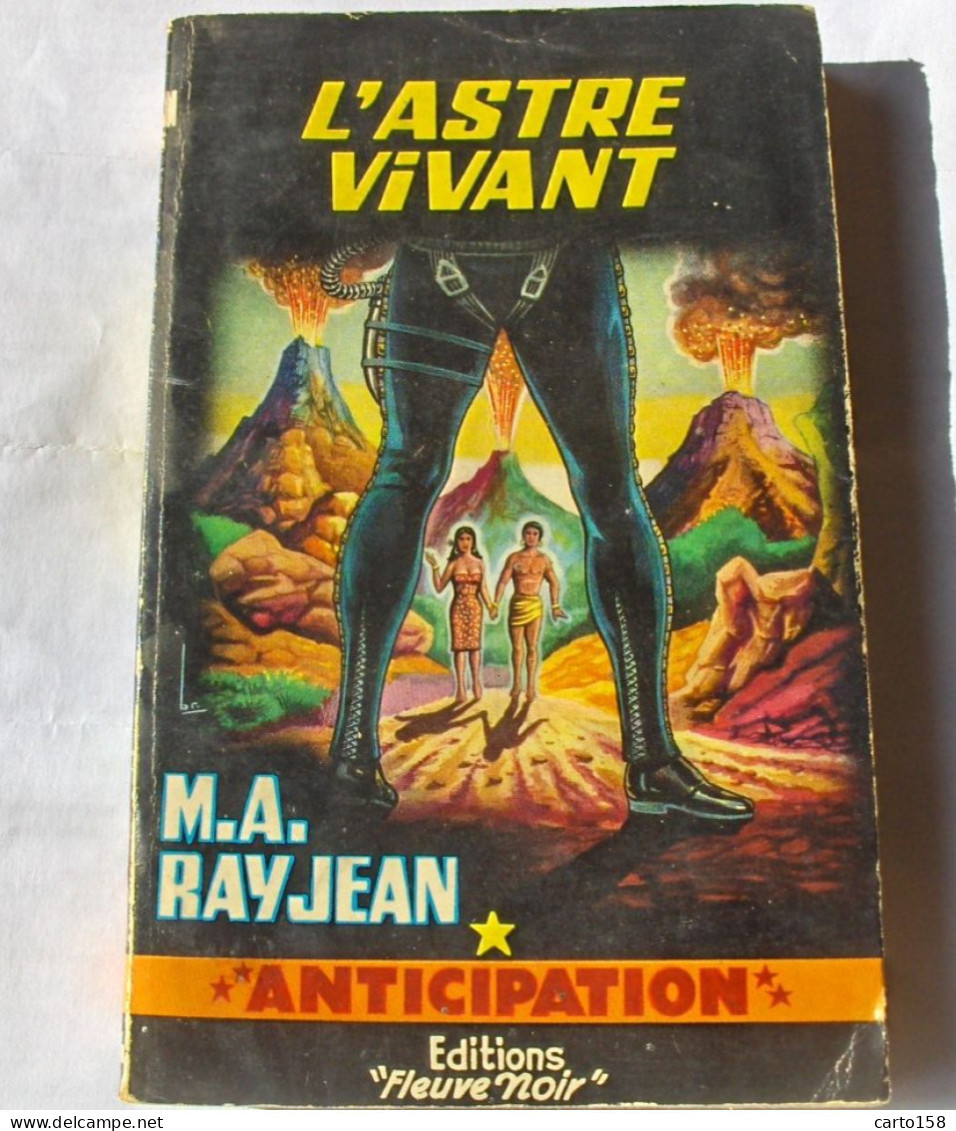 ANTICIPATION - L' ASTRE VIVANT - No 261 - 1965 - M.A. RAYJEAN - Fleuve Noir