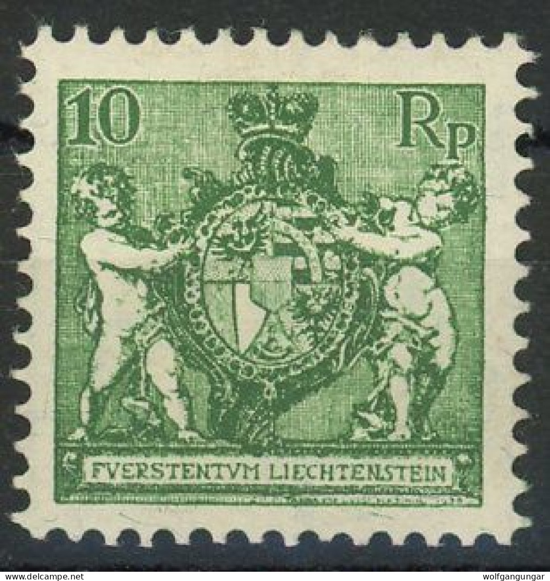 Liechtenstein 1924 Michel Nummer 63 Gefalzt - Gebraucht