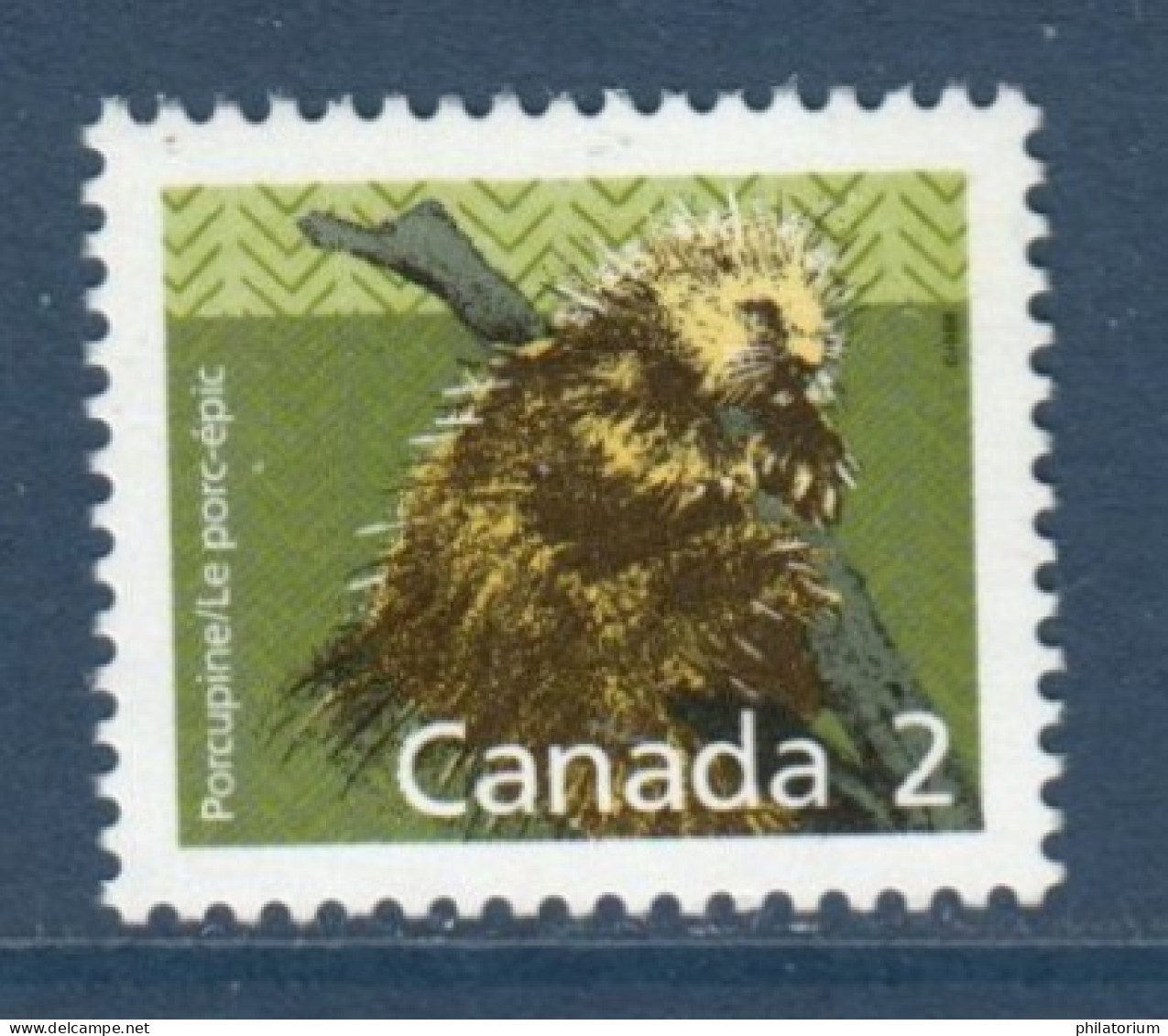 Canada, **, Yv 1065, Mi 1103 XA, SG 1262, Porc-épic D'Amérique (Erethizon Dorsatum), - Unused Stamps
