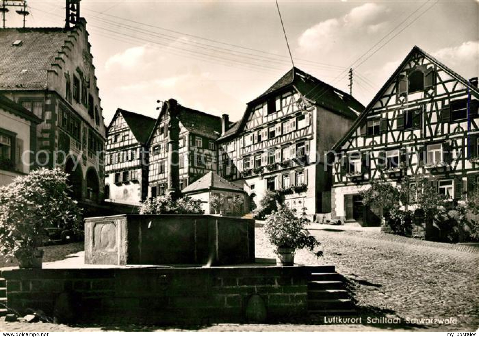 73036464 Schiltach Marktplatz Rathaus Schiltach - Schiltach