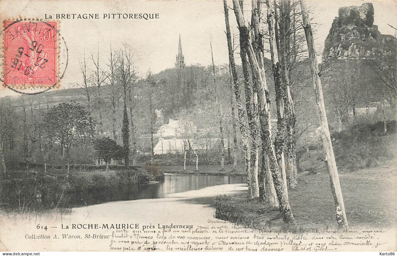 La Roche Maurice * Une Vue Du Village * Près Landerneau - La Roche-Maurice