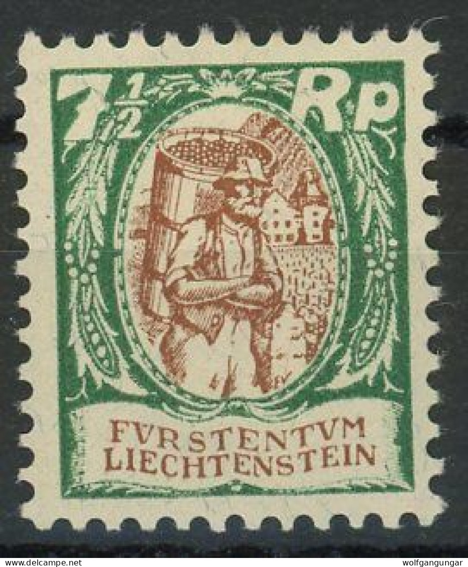 Liechtenstein 1927 Michel Nummer 67 Gefalzt - Gebraucht