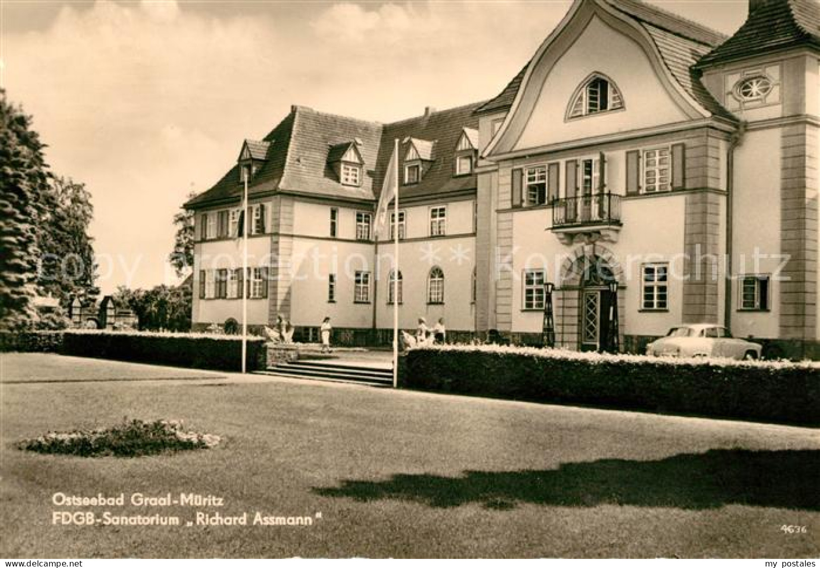 73035877 Graal-Mueritz Ostseebad FDGB Sanatorium Richard Assmann Graal-Mueritz O - Graal-Müritz