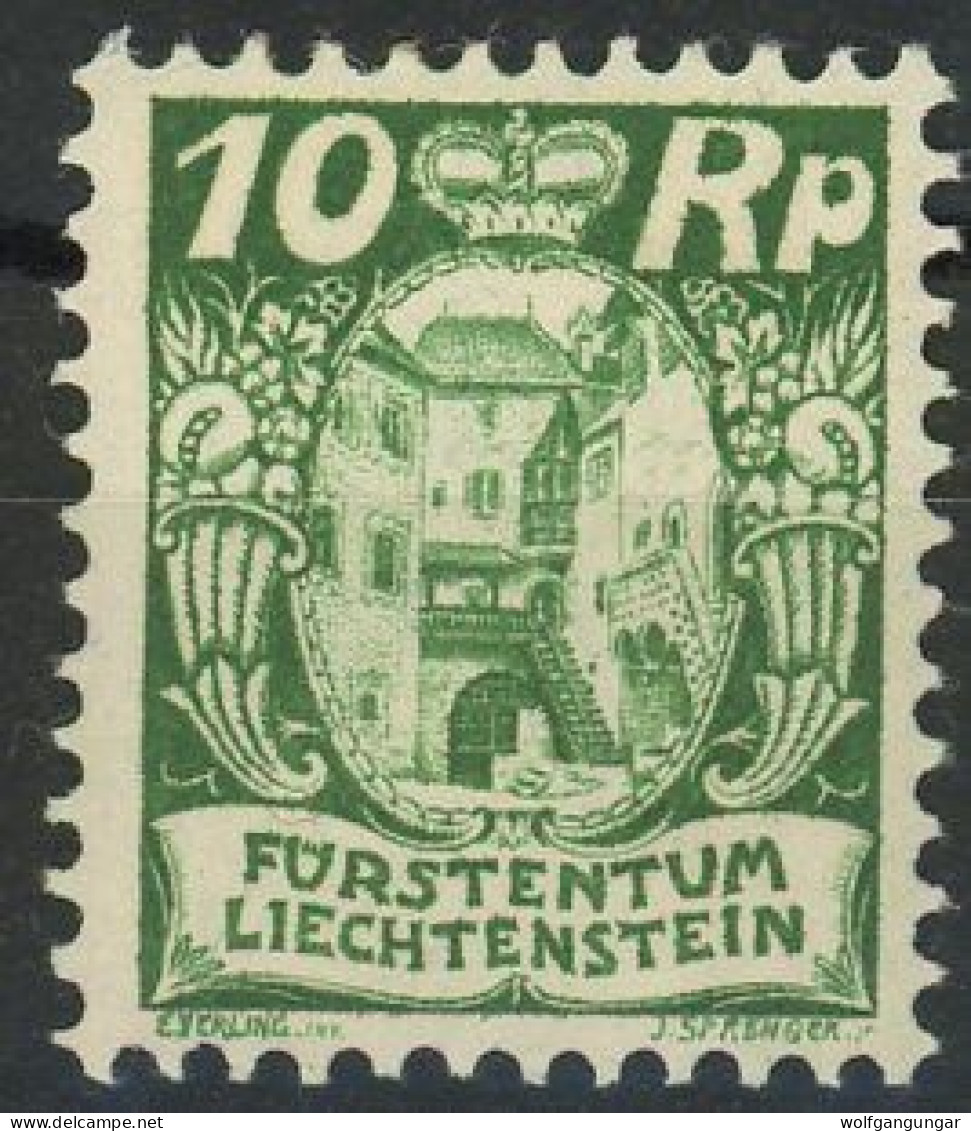 Liechtenstein 1925 Michel Nummer 68 Gefalzt - Gebraucht