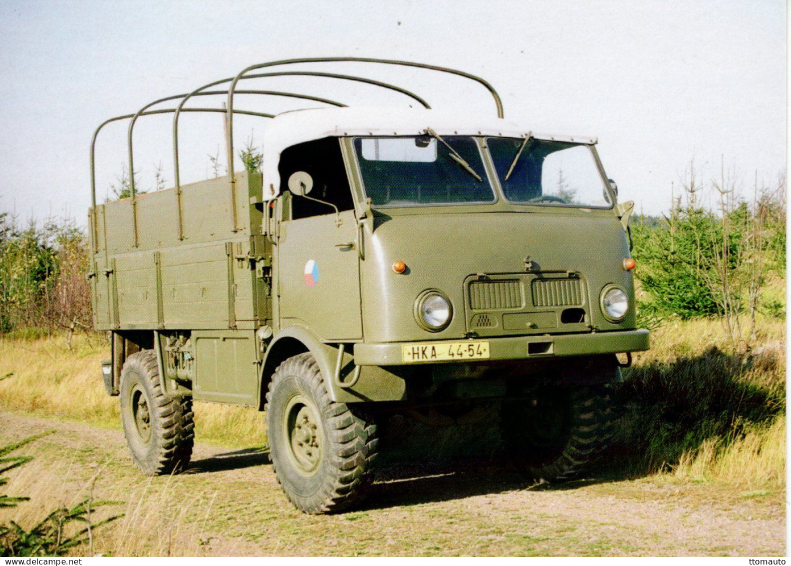 Tatra 805 'Komando' - Tatra Koprivnice - Armáda Ceské   - CPM - Trucks, Vans &  Lorries