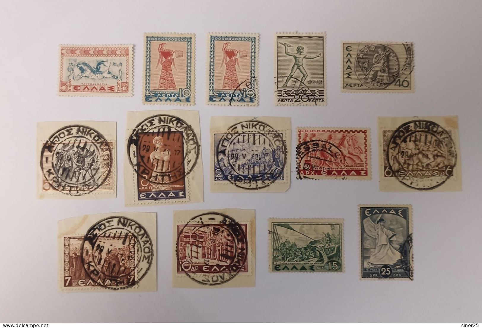 Greece 1937 - Used - Gebraucht