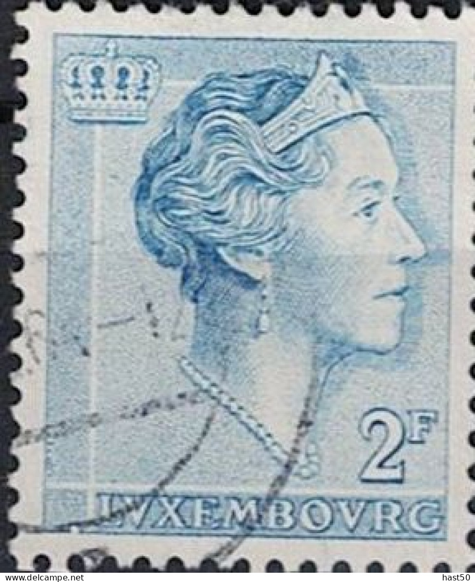 Luxemburg - Großherzogin Charlotte " Typ Diadem" (MiNr: 645) 1961 - Gest Used Obl - Used Stamps