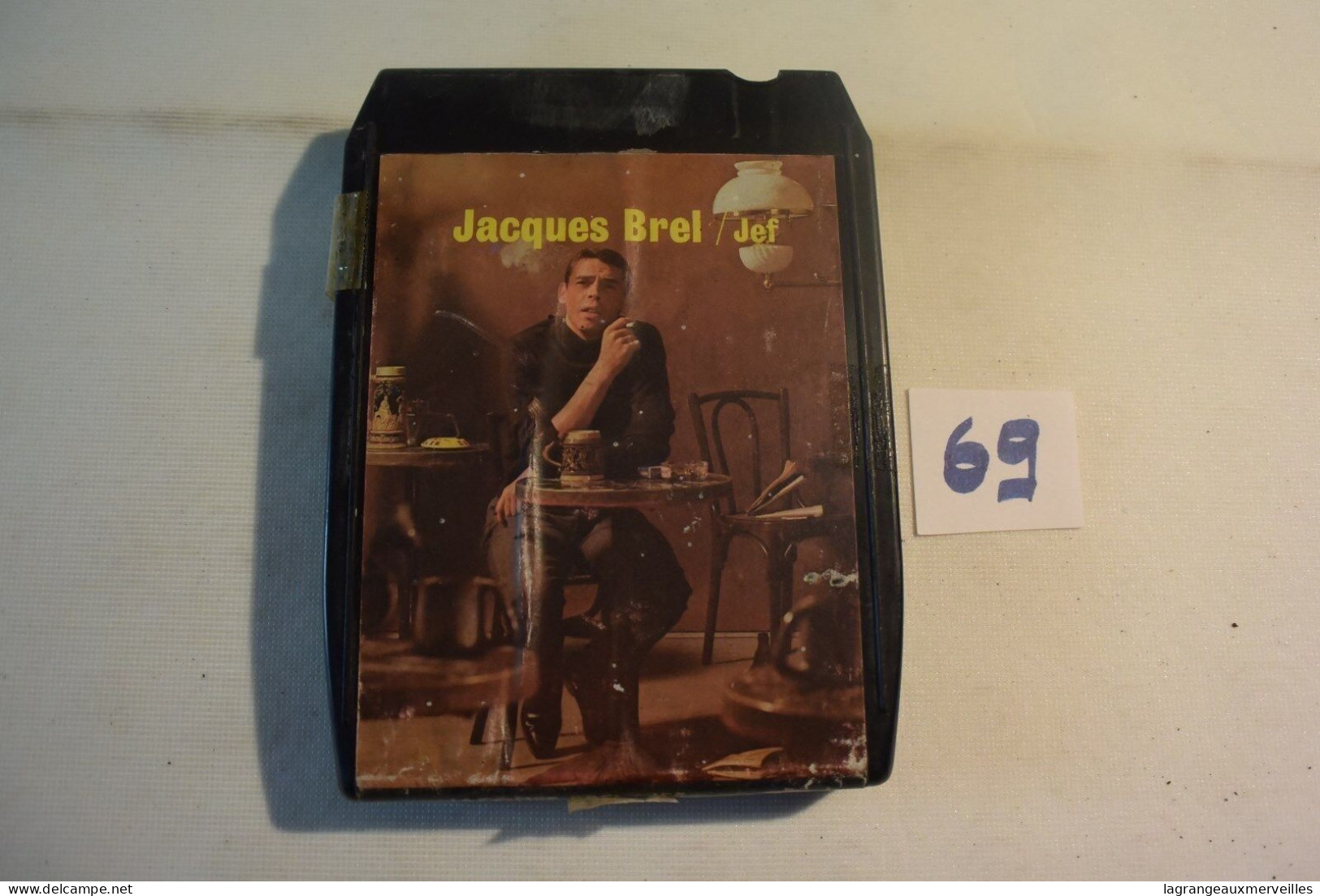 C69 Bande SACEM - Jacques Brel - Film - Bobine - Pellicole Cinematografiche: 35mm-16mm-9,5+8+S8mm