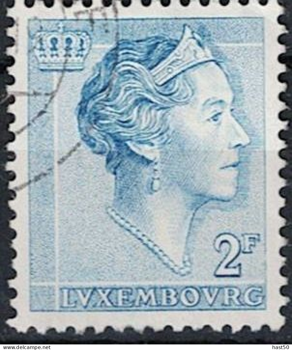 Luxemburg - Großherzogin Charlotte " Typ Diadem" (MiNr: 645) 1961 - Gest Used Obl - Gebraucht