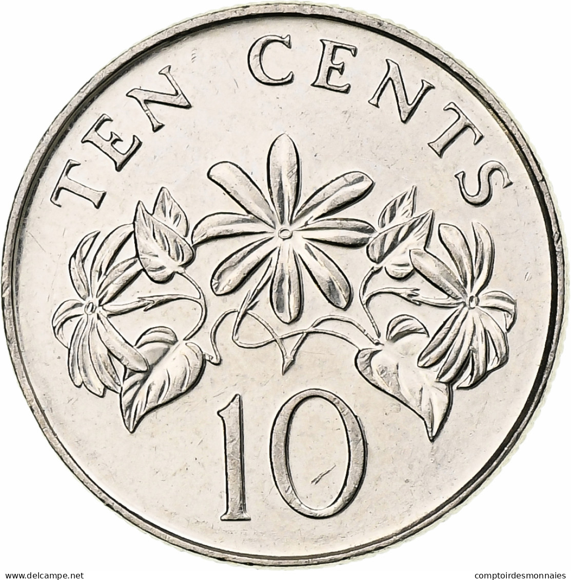 Singapour, 10 Cents, 2007 - Singapur