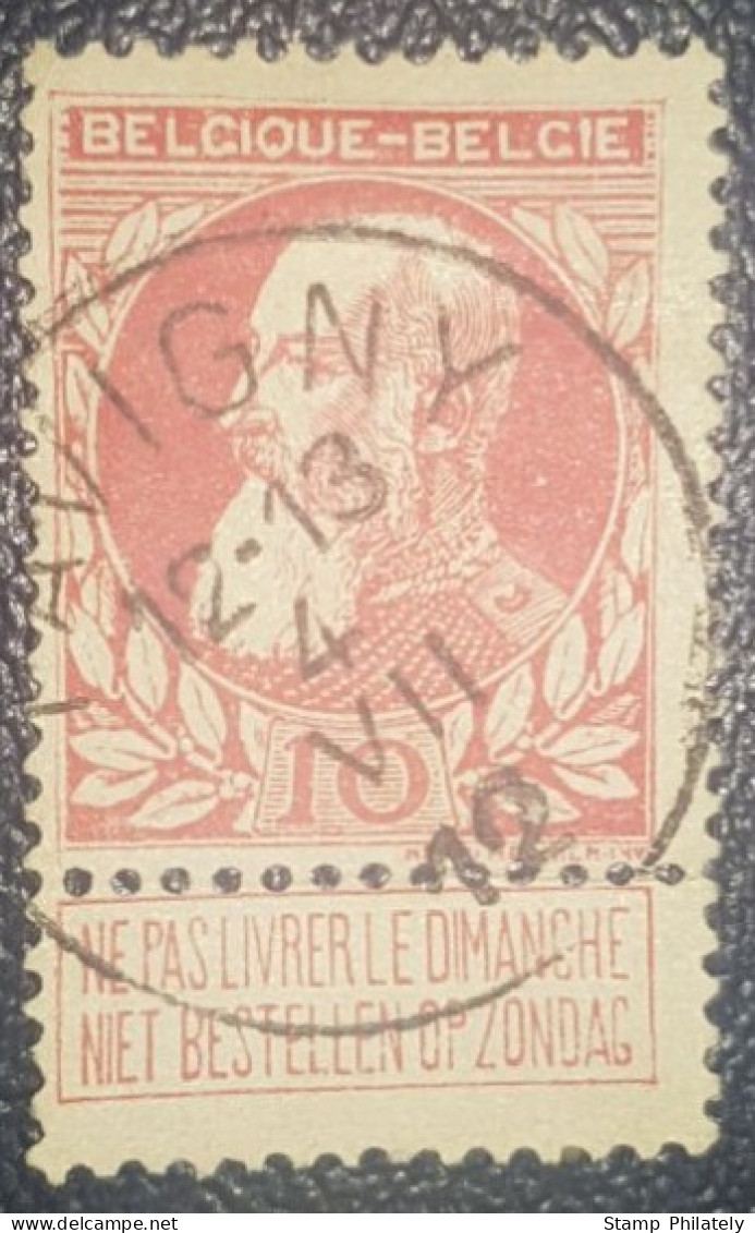 Belgium Used Postmark Stamp Classic Tavigny Cancel - Altri & Non Classificati