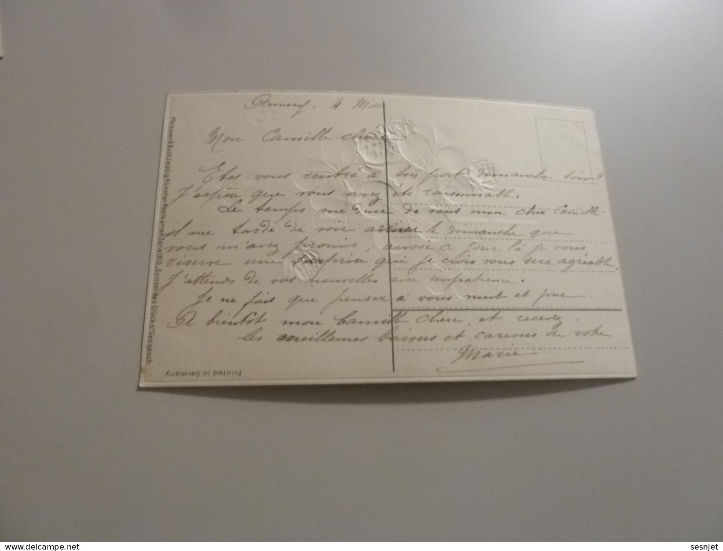 Leipzig - Annecy - Trèfles à Quatre Feuiles - Série 1615 - Editions Meissner & Buch - Germany - Année 1905 - - San Valentino