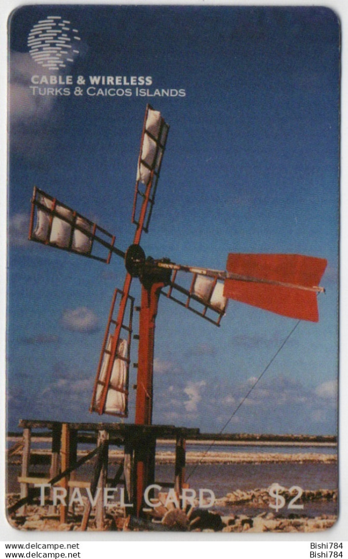 Turks & Caicos - Windmill Travel Card: Card Expires: 31 May 1998 - Turks- En Caicoseilanden