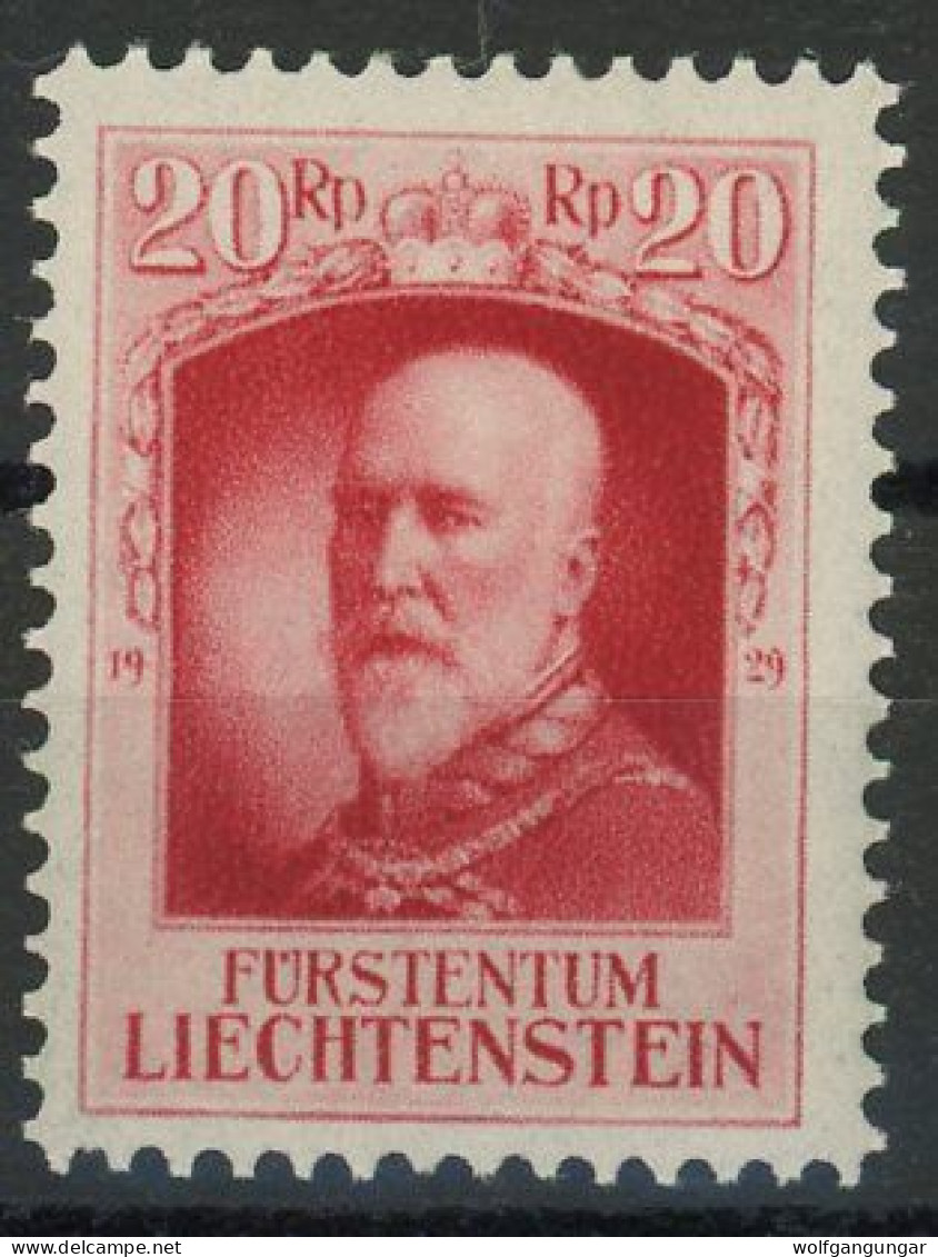 Liechtenstein 1929 Michel Nummer 91 Gefalzt - Gebraucht