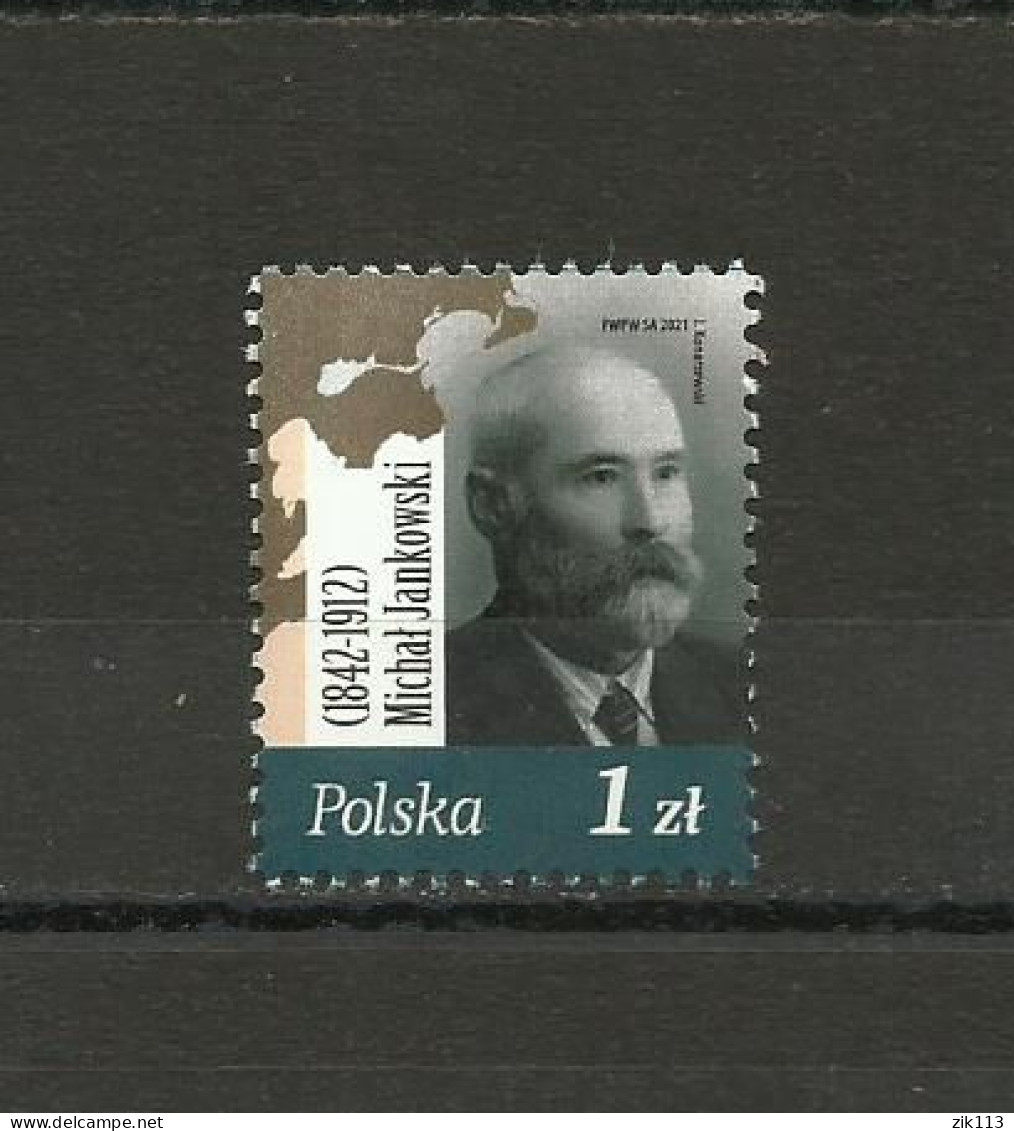 POLAND  2021 - MICHAŁ  JANKOWSKI , MNH - Autres & Non Classés