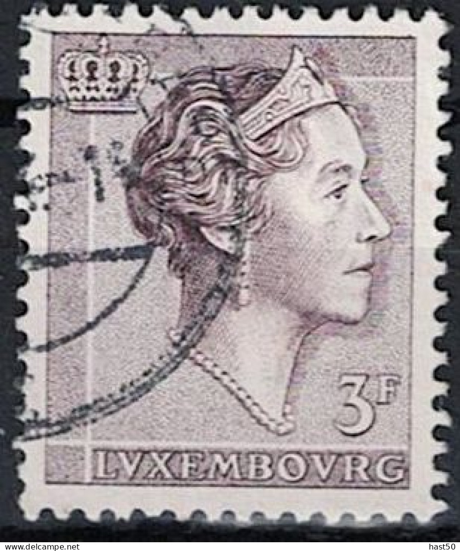 Luxemburg - Großherzogin Charlotte " Typ Diadem" (MiNr: 646) 1961 - Gest Used Obl - Gebraucht