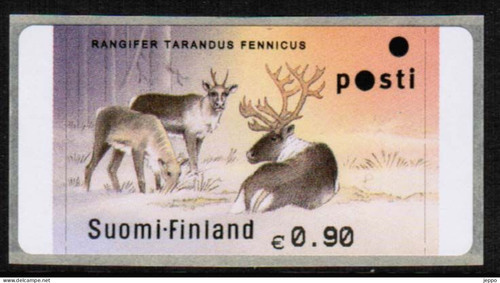 2003 Finland ATM Michel 40, Reindeers Scarce Amiel Sima Label  **. - Timbres De Distributeurs [ATM]