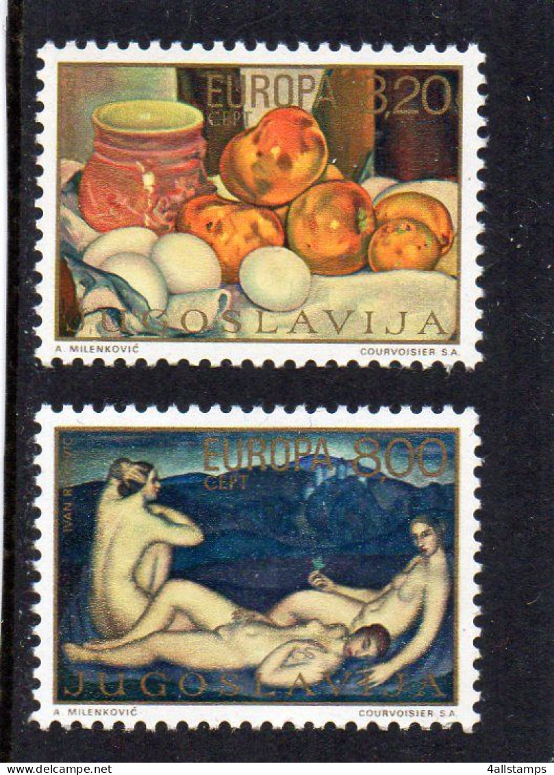 1975 Jugoslawien Mi N° 1598//1599  : ** MNH, Postfris, Postfrisch , Neuf Sans Charniere - 1980