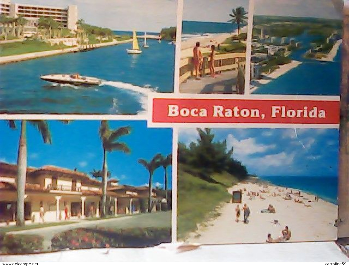 USA BOCA RATON - FLORIDA (EUA) . TROPICAL GARDEN VB1985 JU4971 - Palm Beach