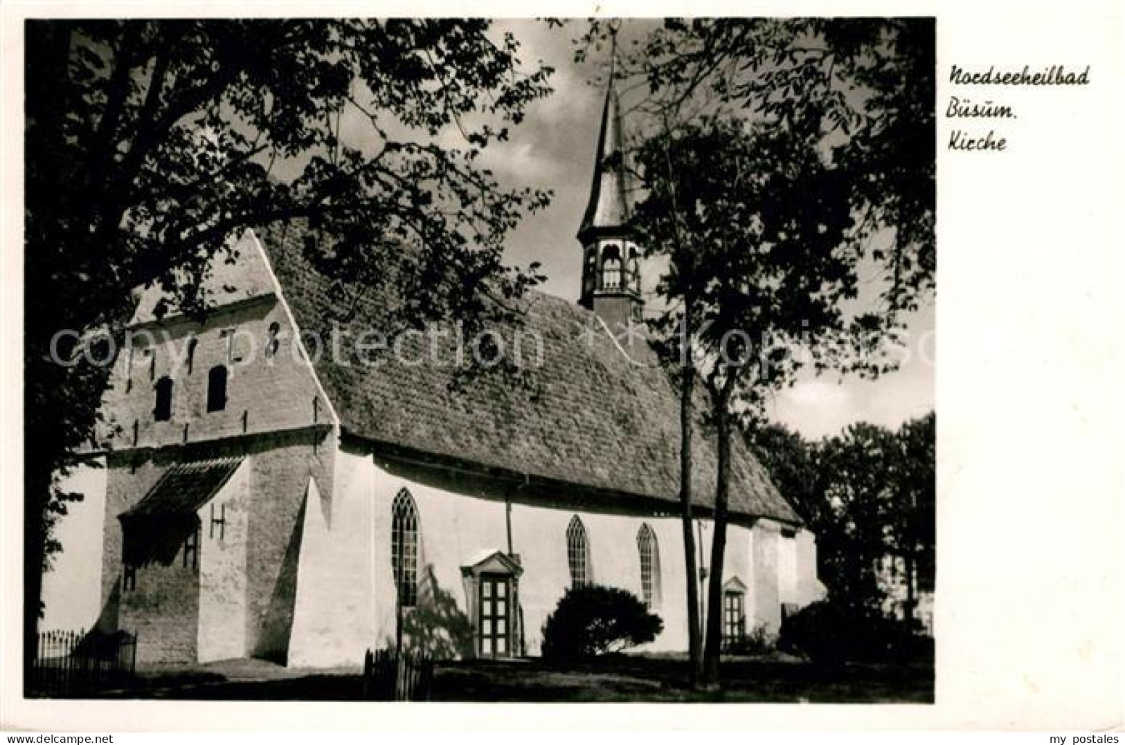 73034675 Buesum Nordseebad Kirche Buesum Nordseebad - Büsum