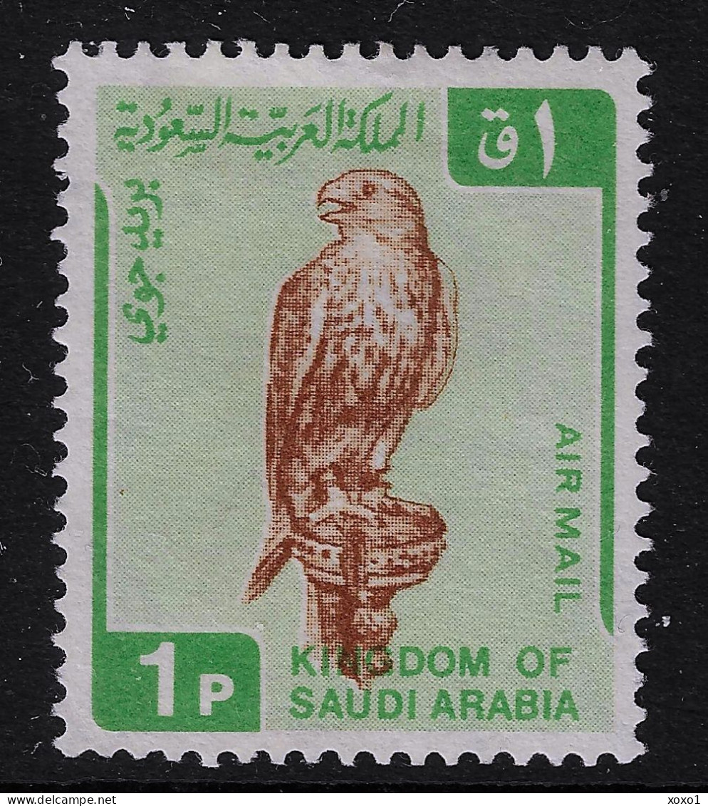 Saudi Arabia 1968 MiNr. 454 Saudi-Arabien Birds The Saker Falcon (Falco Cherrug) 1v  Mint No Glue 13,00 € - Águilas & Aves De Presa