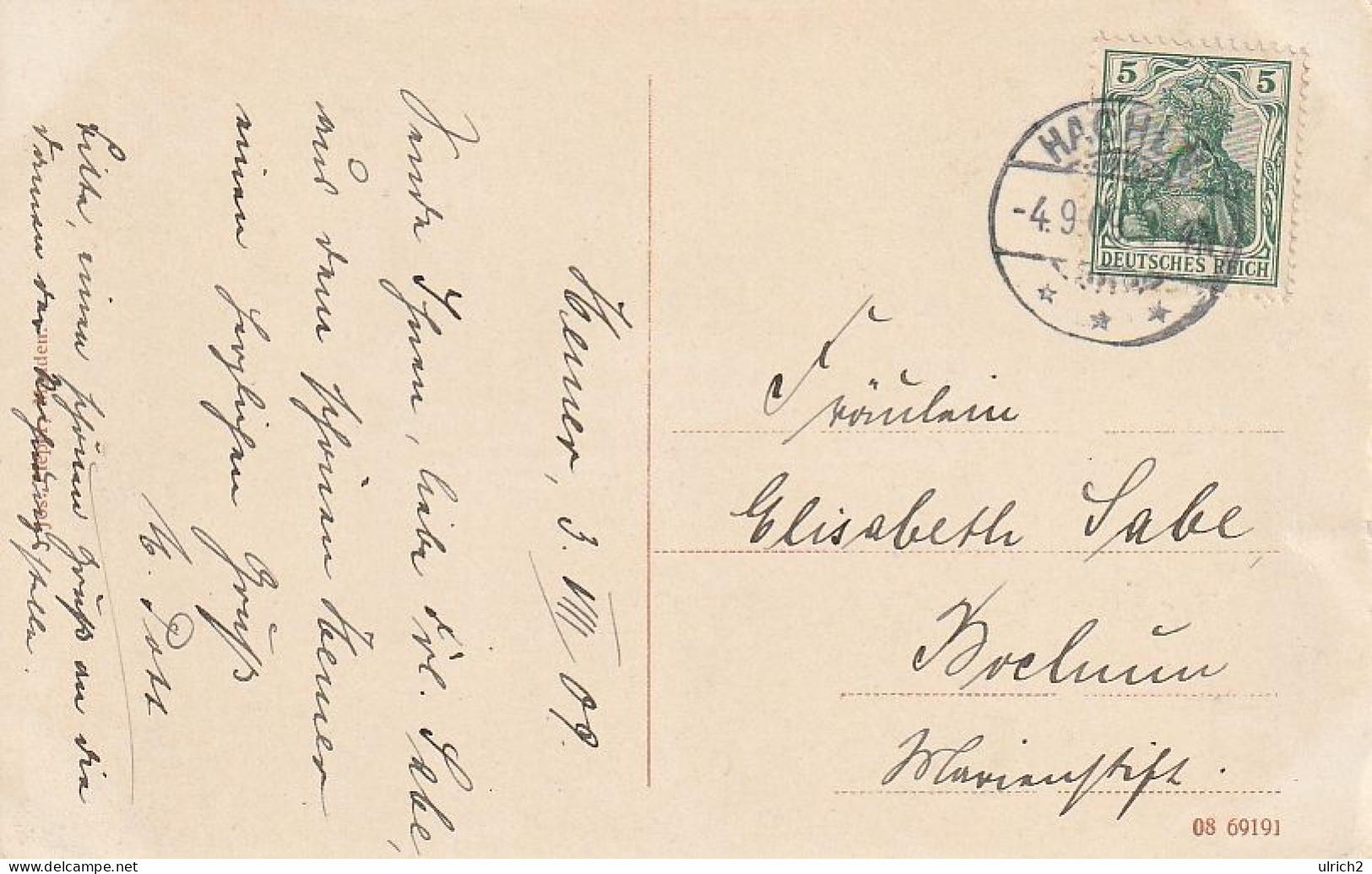 AK Partie Aus Dem Hönnetal - Hachen 1909  (67982) - Hemer