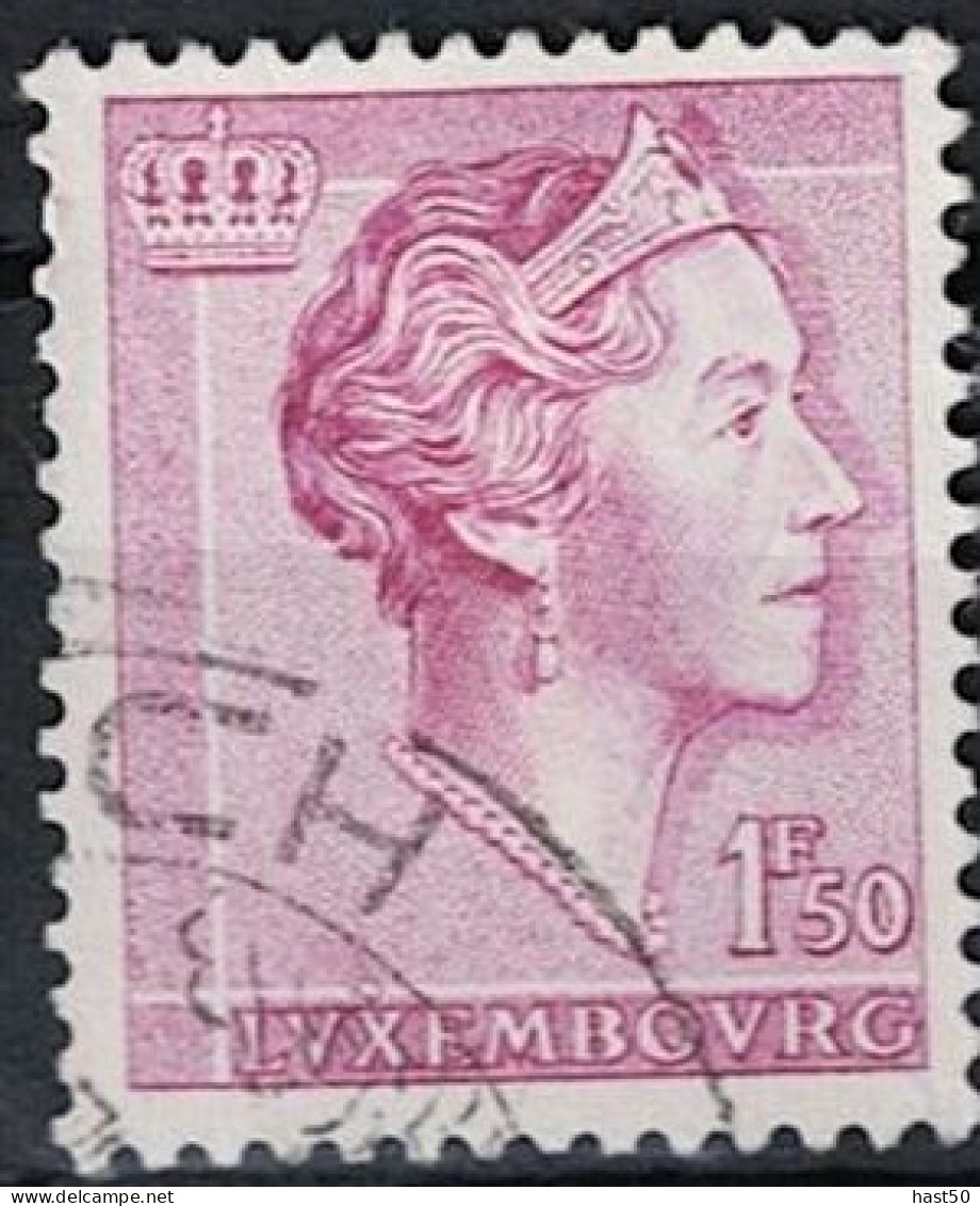 Luxemburg - Großherzogin Charlotte " Typ Diadem" (MiNr: 626) 1960 - Gest Used Obl - Gebruikt