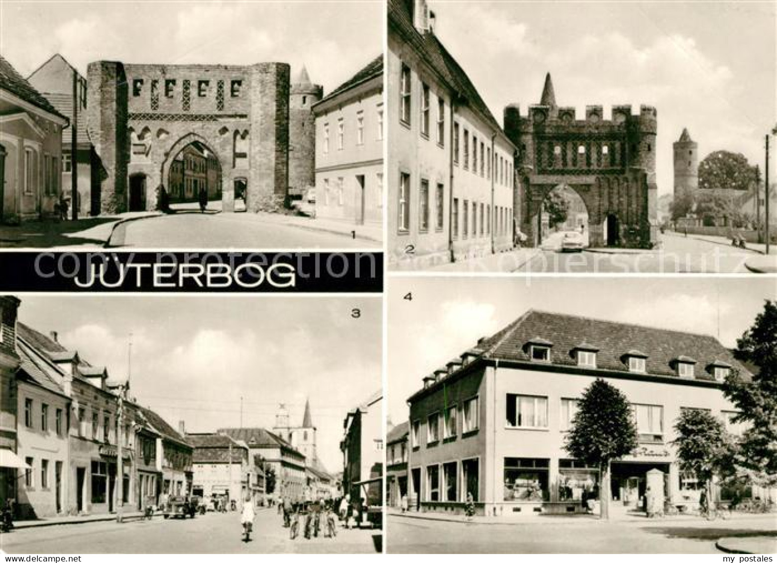 73034392 Jueterbog Neumarkttor Dammtor Leninstrasse Konsum Kaufhaus Jueterbog - Jüterbog