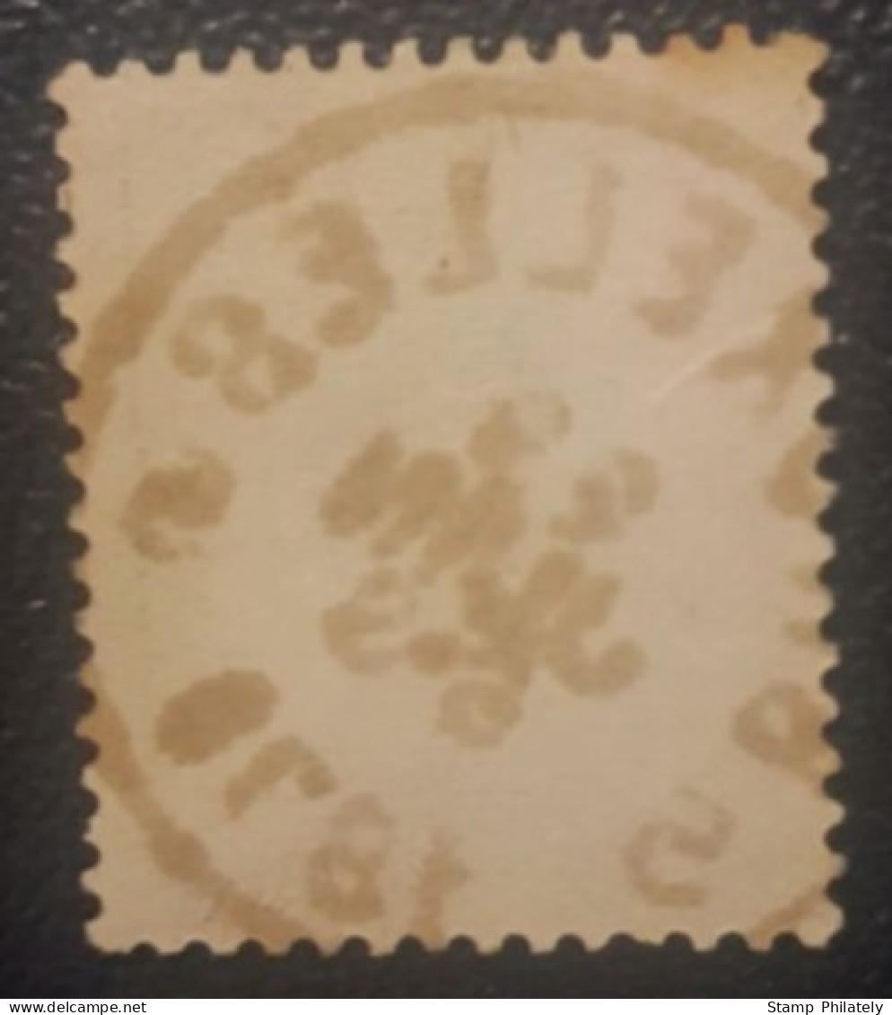 Belgium 5C Postmark SON Used Stamp 1891 Cancel - Sonstige & Ohne Zuordnung