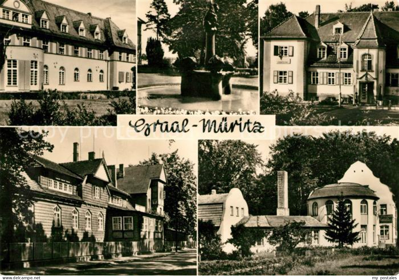 73034016 Graal-Mueritz Ostseebad Herz Kreislaufsanatorium Richard Assmann Brunne - Graal-Müritz