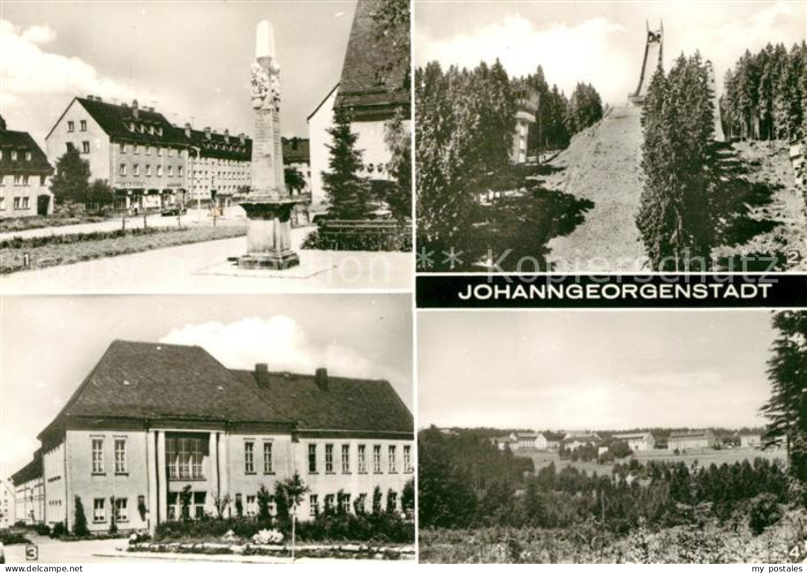 73033706 Johanngeorgenstadt Skischanze Kulturhaus  Johanngeorgenstadt - Johanngeorgenstadt