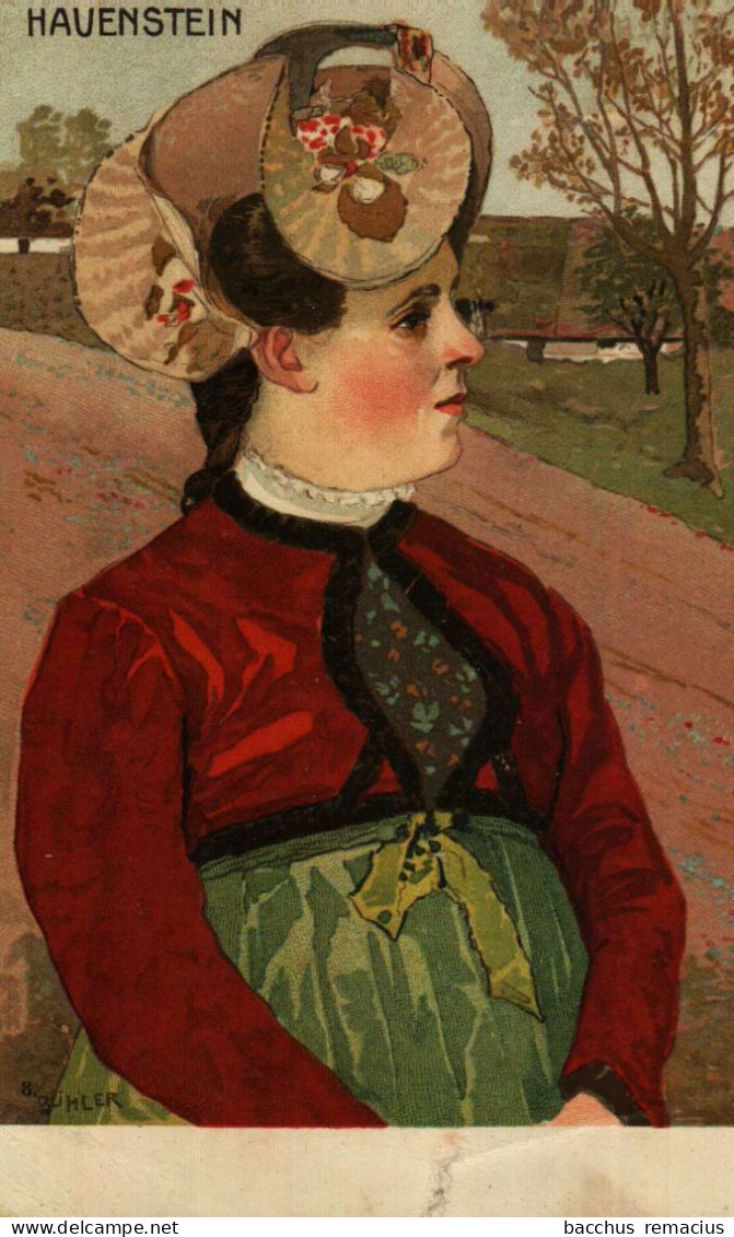 HAUENSTEIN - Dame In Tracht 1904 - Waldshut-Tiengen