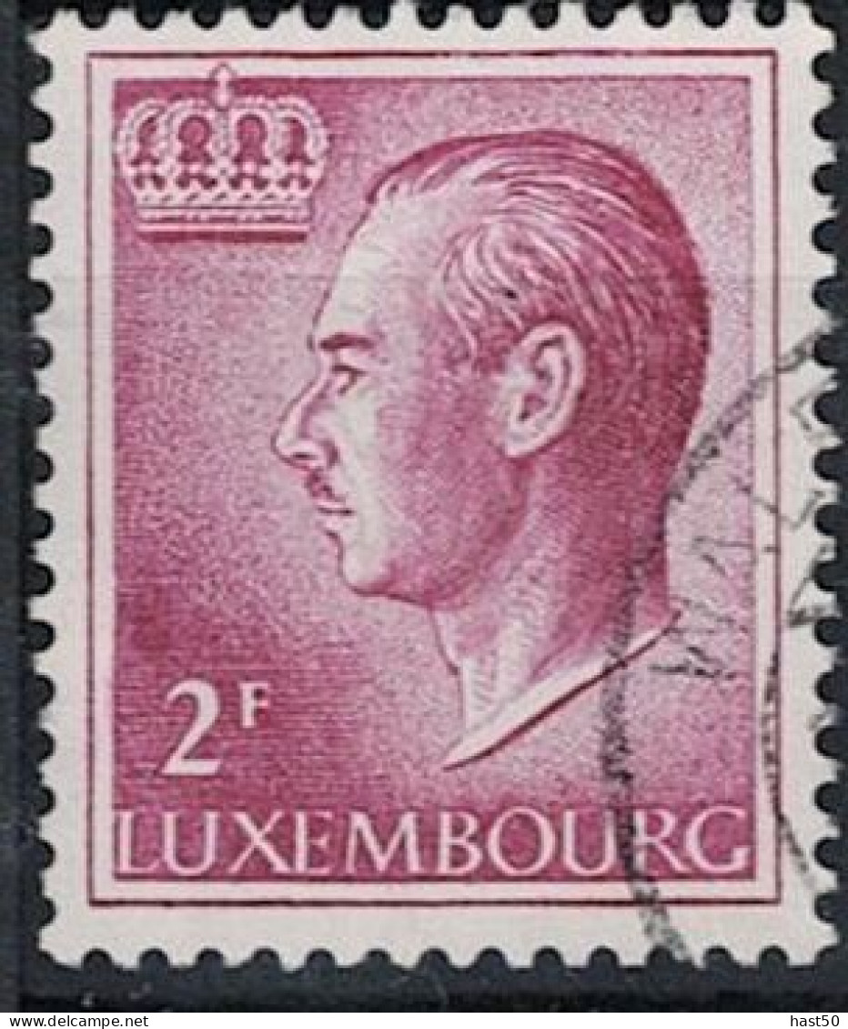 Luxemburg - Großherzog Jean "Typ Büste" (MiNr: 727ya 1974 - Gest Used Obl - Used Stamps