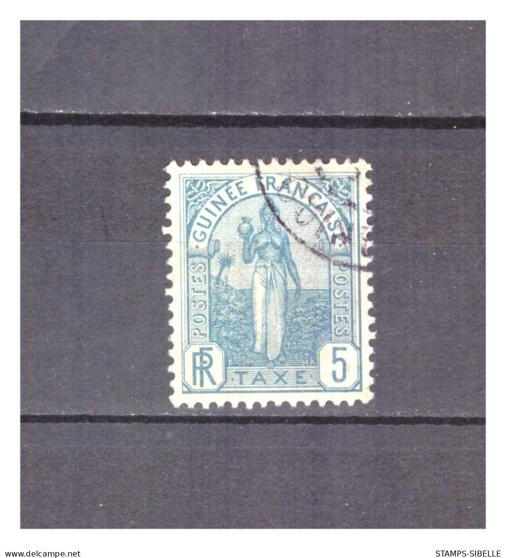 GUINEE . TAXE N ° 1  .  5 C   OBLITERE   .  SUPERBE . - Used Stamps