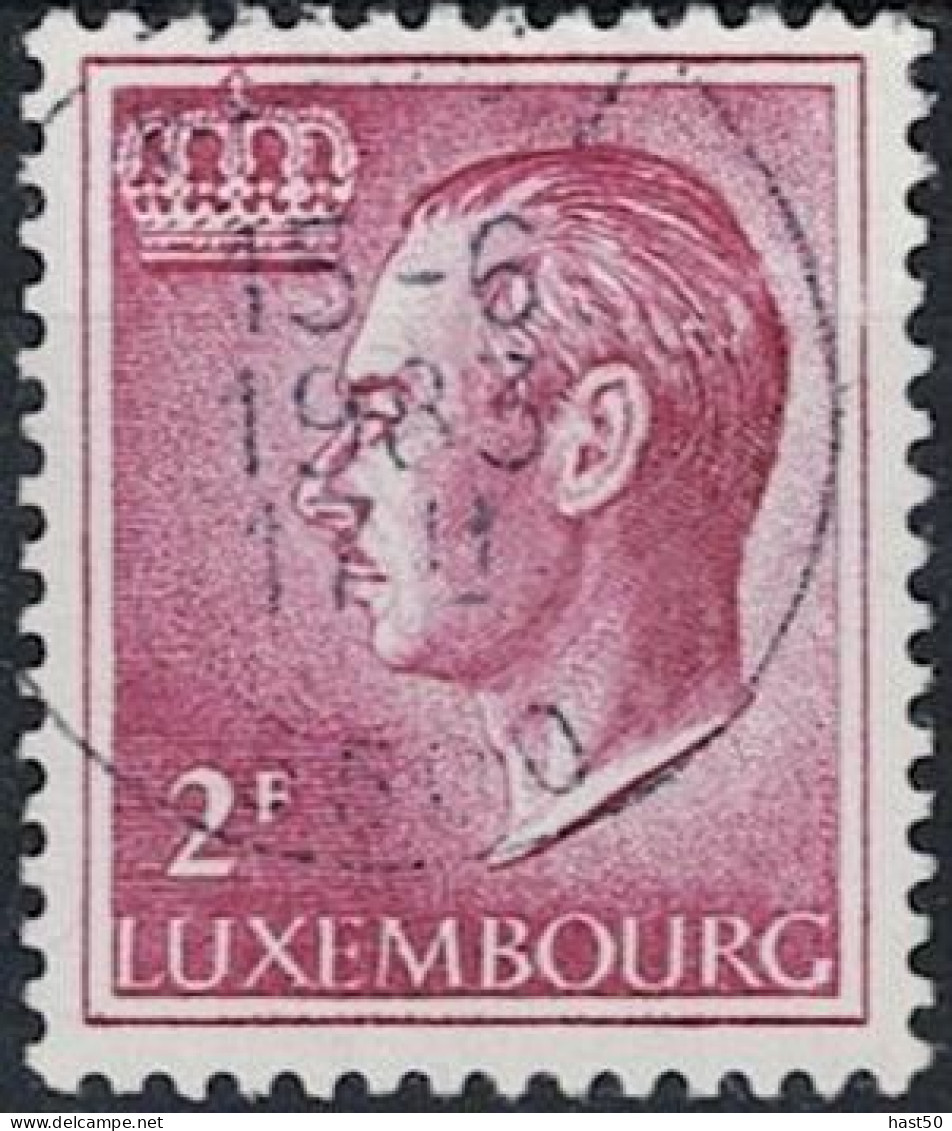 Luxemburg - Großherzog Jean "Typ Büste" (MiNr: 727z) 1983 - Gest Used Obl - Gebraucht