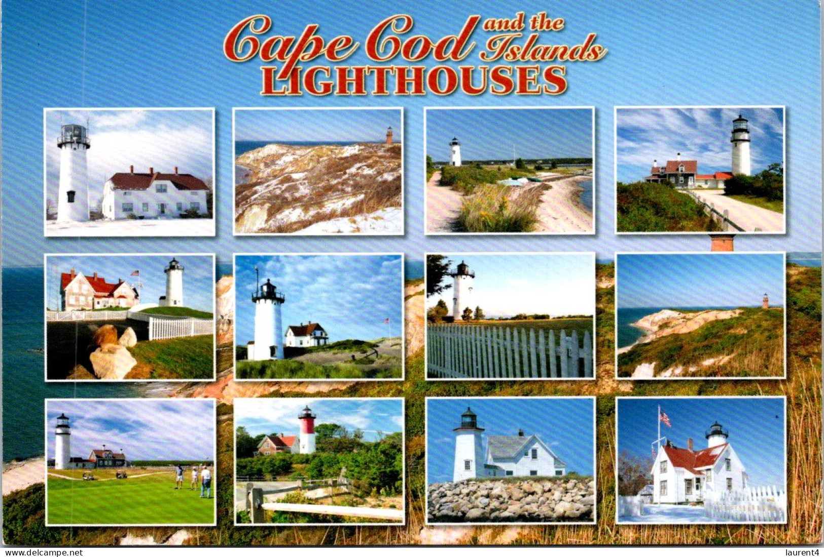 7-3-2024 (2 Y 21) USA (posted To Australia 2024 / No Stamp)  Cape Cod Lighthouses / Phare - Lighthouses