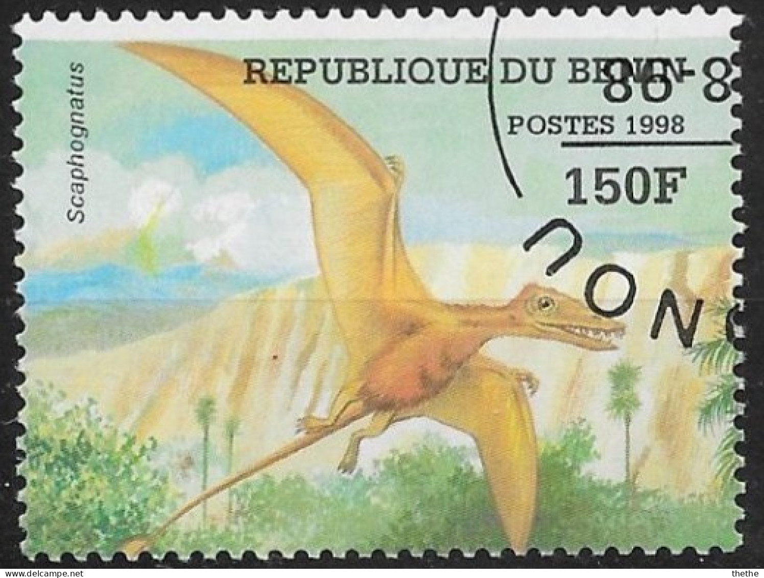 BENIN -  Scaphognathus - Fossiles