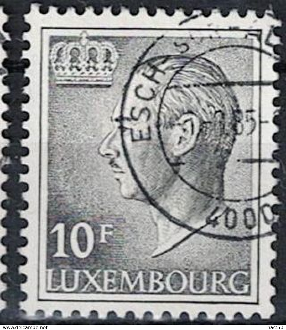 Luxemburg - Großherzog Jean "Typ Büste" (MiNr: 899ya) 1975 - Gest Used Obl - Gebraucht