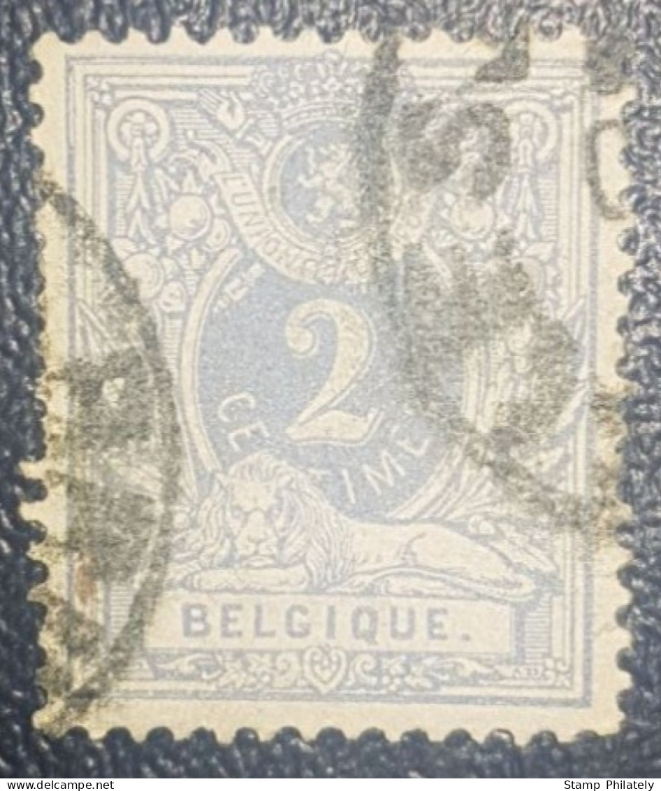 Belgium 2C Classic Used Stamp 1869-1880 - Altri & Non Classificati