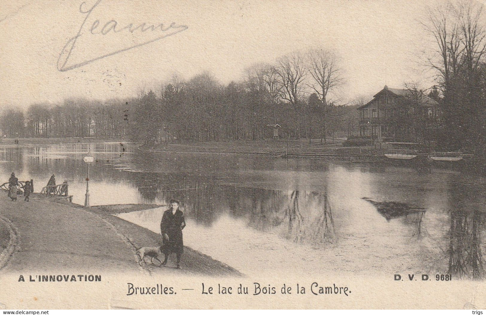 Bruxelles - Le Lac Du Bois De La Cambre - Forêts, Parcs, Jardins