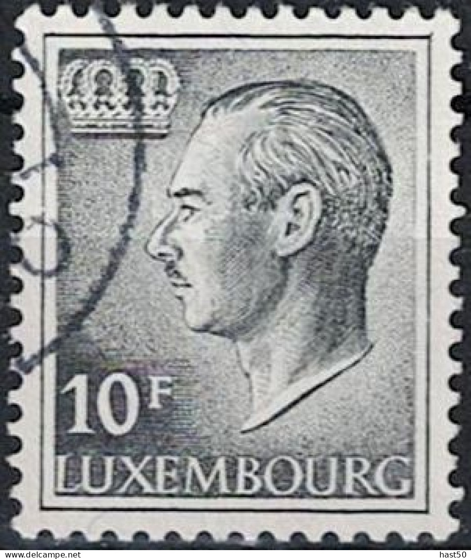 Luxemburg - Großherzog Jean "Typ Büste" (MiNr: 899z) 1983 - Gest Used Obl - Gebraucht