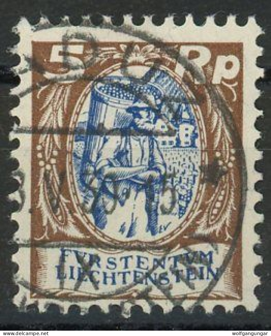 Liechtenstein 1924 Michel Nummer 66 Gestempelt - Gebraucht