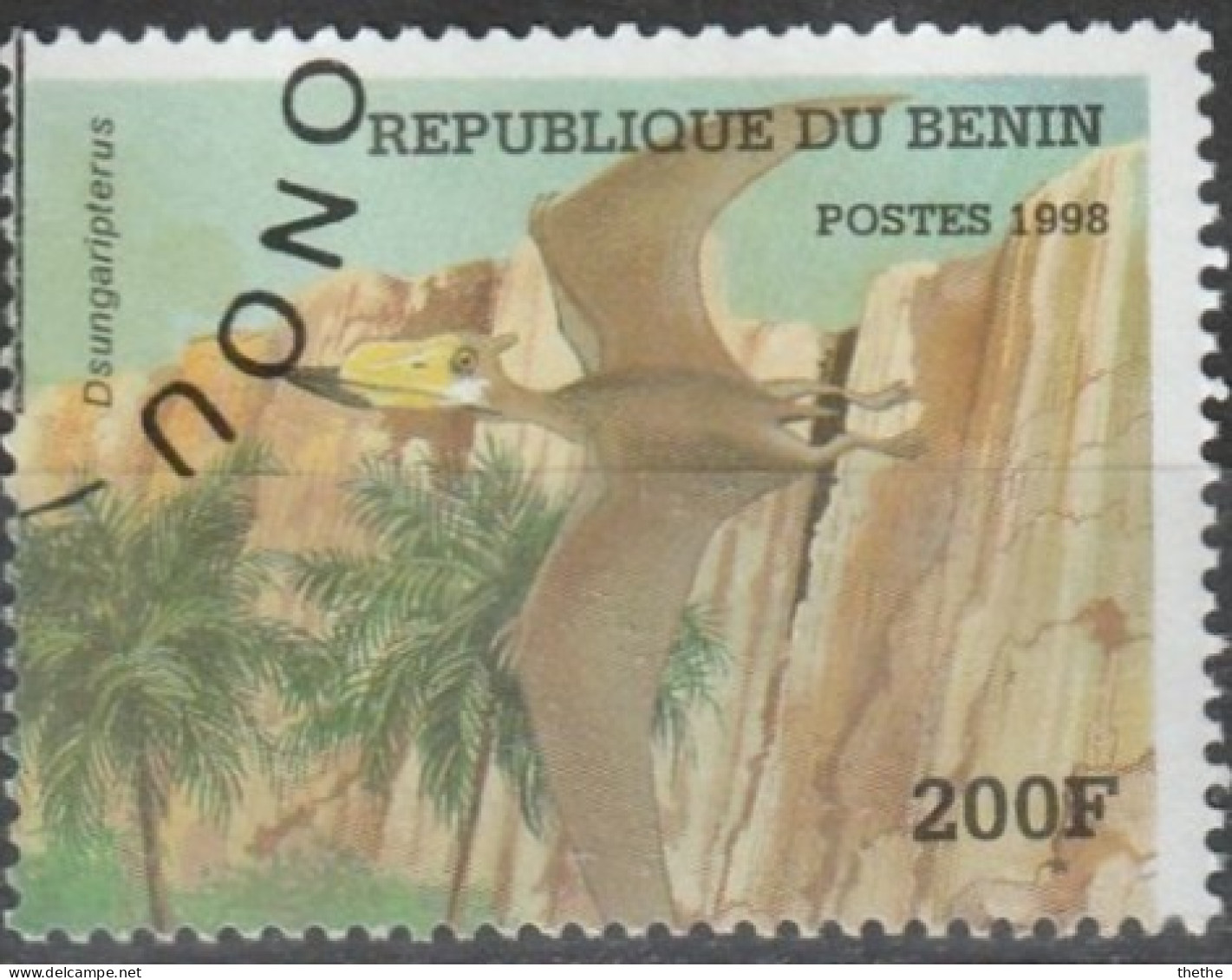 BENIN -  Dsungaripterus - Fossielen